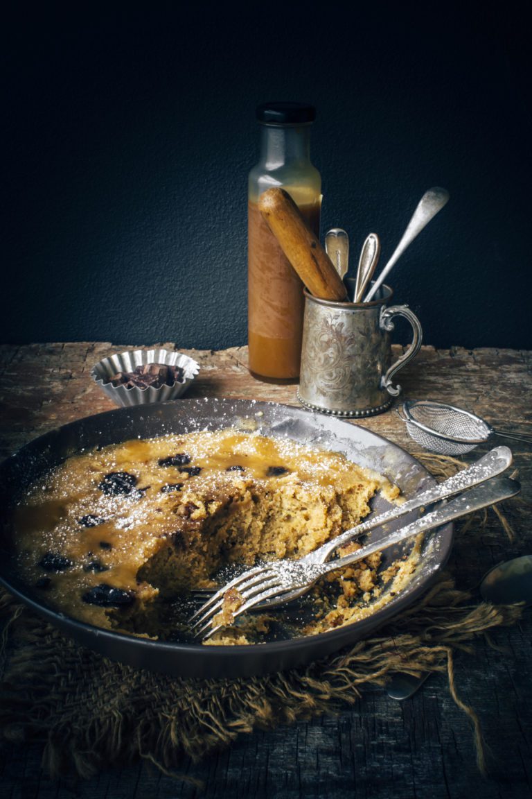 Easy Microwave Banana And Chocolate Chunk Pudding - Sugar et al